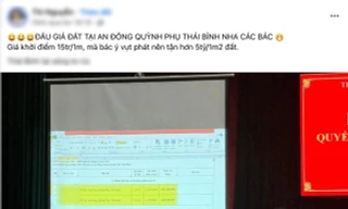 Thái Bình: Người trả hơn 5 tỷ đồng/m2 đất do "nhầm" không được trả lại tiền đặt cọc 