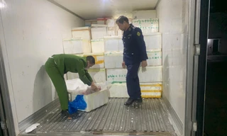 Hà Nội: Phát hiện 7 tấn lòng lợn không rõ nguồn gốc chuẩn bị lên bàn nhậu