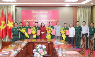 Ban Thường vụ Tỉnh ủy Bình Phước chuẩn y nhân sự