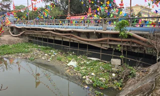 Hà Nội: Sông Pheo ô nhiễm đe dọa lễ hội văn hóa phi vật thể Quốc gia