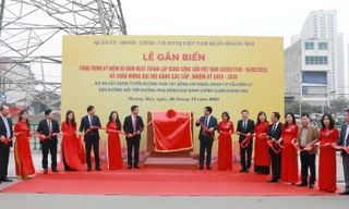 Hà Nội: Khánh thành tuyến đường rộng 25,5m tại quận Hoàng Mai