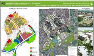 Quy hoạch phân khu đô thị phường Trung Hưng (khu 1), thị xã Sơn Tây.