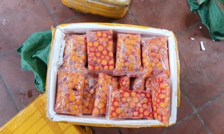 Số trứng non gia cầm không rõ nguồn gốc xuất xứ bị cơ quan chức năng tạm giữ