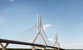 Cầu Tứ Liên bản 3D