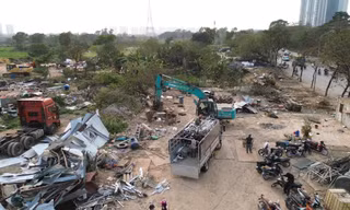 Hà Nội: Tiến độ tháo dỡ công trình vi phạm trên 4,3 ha đất nông nghiệp ở Mễ Trì