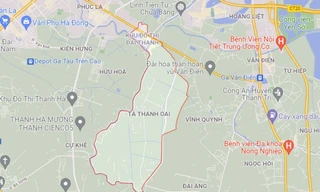 Xã Tả Thanh Oai trên bản đồ Google vệ tinh