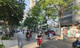 Cận cảnh tuyến phố được quận Thanh Xuân đồng ý dự chi 67 tỷ đồng để quy hoạch, cải tạo