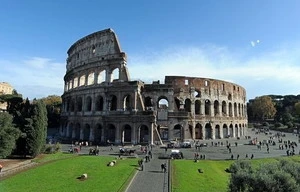 Đấu trường được xây dựng thời La Mã. Nguồn: Getty Images