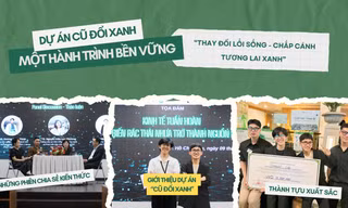 'Cũ Đổi Xanh' - Khởi đầu mới cho một hành trình bền vững