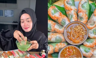 Giới trẻ Malaysia 'phát cuồng' vì gỏi cuốn Việt Nam: Hơn 1.000 cuốn được bán trong tích tắc!