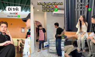 Chết cười với trào lưu 'trốn đi làm muộn' kiểu Gen Z: Vào cơ quan là phải giả bộ... bực! 