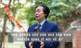 Nhà nghiên cứu văn hóa dân gian Nguyễn Hùng Vĩ nói về AI và Anh trai vượt ngàn chông gai