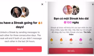 Tình bạn tan vỡ vì trào lưu giữ 'chuỗi lửa' trên TikTok