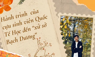 Hành trình của cựu sinh viên Quốc Tế Học đến 'xứ sở Bạch Dương'