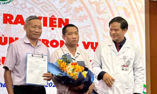 Cuộc hồi sinh ngoạn mục của Thiếu tá quân đội trong vụ cháy chung cư mini ở Hà Nội