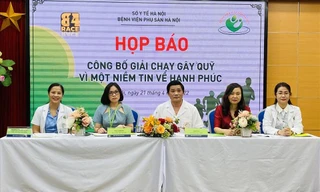 Công bố giải chạy gây quỹ 'Vì một niềm tin về hạnh phúc'