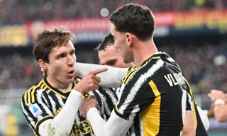 Pha lập công của Chiesa không thể giúp Juventus giành chiến thắng trước Genoa.