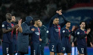 Các cầu thủ PSG.