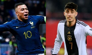 Mbappe và Kai Havertz.