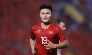 Tiền vệ Nguyễn Quang Hải.