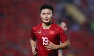 Tiền vệ Nguyễn Quang Hải.