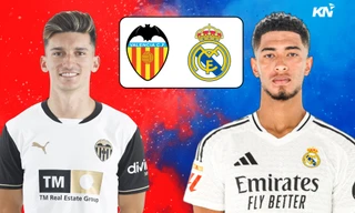 Valencia vs Real Madrid.