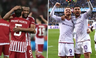 Olympiacos vs Fiorentina.