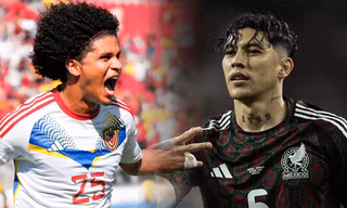 Venezuela vs Mexico. 