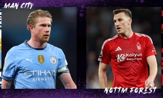 De Bruyne và Chris Wood.