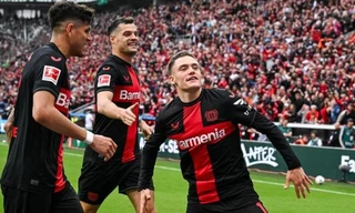 Florian Wirtz có cú hat-trick đầu tiên trong sự nghiệp.