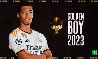 Bellingham chính thức giành danh hiệu Golden Boy