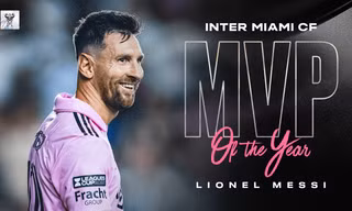 Messi là Cầu thủ xuất sắc nhất trong năm 2023 của Inter Miami