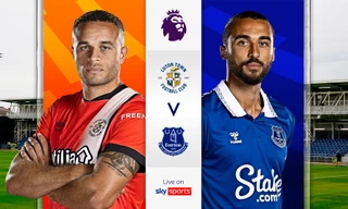 Luton Town vs Everton.