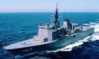 Theo chỉ huy Hạm đội 7 của Mỹ, Nhật Bản có thể đưa tàu quét thủy lôi vào vùng biển Hàn Quốc nếu chiến tranh bùng nổ trên bán đảo Triều Tiên. Ảnh: Wikipedia