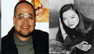 Từ trái sang: Linda Lê, Đinh Linh, Monique Trương, Nam Lê