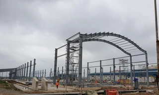 Khu Đề pô (ga đầu mối) cho dự án đường sắt Nhổn - Ga Hà Nội)