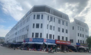 Khu vực Chợ Kim Tân mới (thành phố Lào Cai, tỉnh Lào Cai).