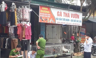 Hiện trường nơi xảy ra vụ việc. Ảnh - Linh Khánh