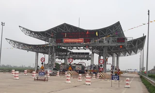 Trạm BOT cầu Thái Hà "bỏ quên" ý kiến của tỉnh Thái Bình - Ảnh: Hoàng Long