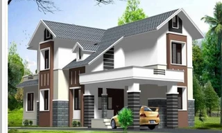 Những mẫu nhà 2 tầng đẹp cho gia đình 3 thế hệ