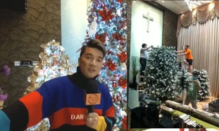 Biệt thự 60 tỷ của Đàm Vĩnh Hưng lung linh trong ngày Giáng sinh