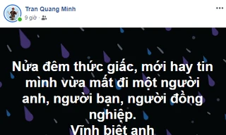 Dàn BTV, MC của VTV tiếc thương đạo diễn Lý Hải Thanh