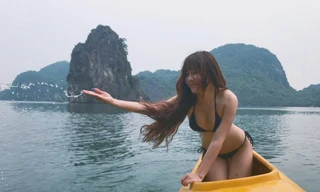 Thể hình nóng 'từng cm' của bạn gái thủ môn Đặng Văn Lâm