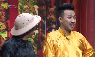 Trấn Thành từng bấn loạn khi nghệ sĩ Trung Dân trở thành khách mời. trong chương trình "Ơn giời, cậu đây rồi".