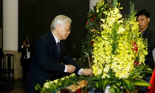 Lễ tang nguyên Chủ tịch Hội đồng Lý luận TW Nguyễn Đức Bình