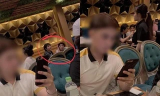 Hình ảnh được cho là Tim và Đàm Phương Linh bí mật hẹn hò. 