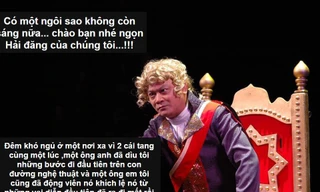 Xót xa những dòng tiễn biệt NSND Anh Tú của nghệ sĩ Việt