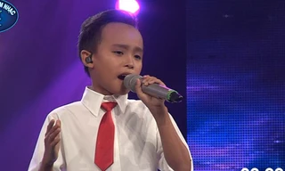 "Cậu bé hát đám cưới" Hồ Văn Cường trong đêm Gala 2 Thần tượng âm nhạc nhí.