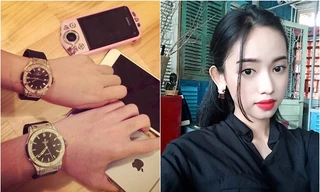 Hotgirl Thúy Vi khoe đồng hồ hơn nửa tỉ