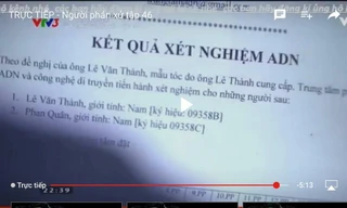 Trong tập 46, Lê Thành đã trực tiếp làm xét nghiệm ADN và biết rõ mình là con ai.